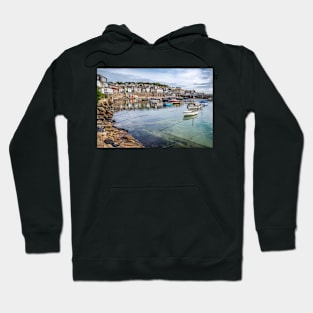 Mousehole Harbour, Cornwall Hoodie